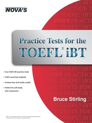 cover image of Practice Tests for the TOEFL iBT